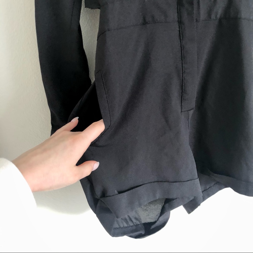 Bebe black cut out romper - Picture 2 of 5